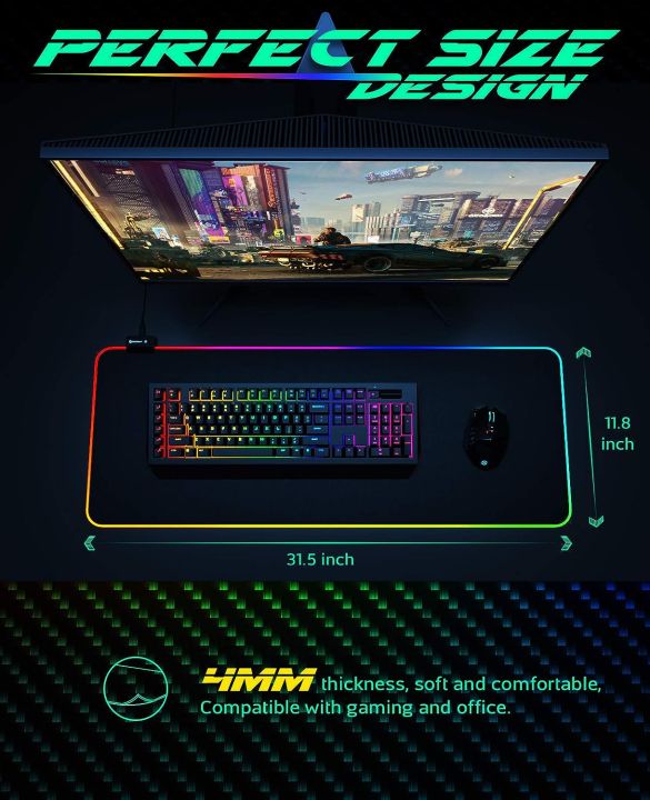 Spot%20-RGB%20Gaming%20Mouse%20Pad%20Large%20Extended%20Soft%20Led%20Mouse%20Pad%20with%2014%20Lighting%20Modes%202%20Brightness%20Levels,%20Computer%20Keyboard%20Mousepad%20XL%20Size%20-%20Image%205