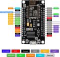 NodeMCU ESP8266 Serial Wireless Module - WIFI Internet of Things Development Board Compatible with Arduino IDE (ESP 8266). 