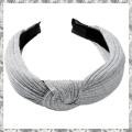 CGearuppt Solid Knitting Headbands Twisted Knotted Hair Band For Lady Girl Turban Wide Simple Hair Hoop Headwear Hair Accessories Navy. 