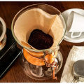 HAOEN 100Pcs Coffee Filters Disposable Cone Paper Coffee Filter Natural Unbleached Filter 4-6 Cup for Pour Over Coffee Makers. 