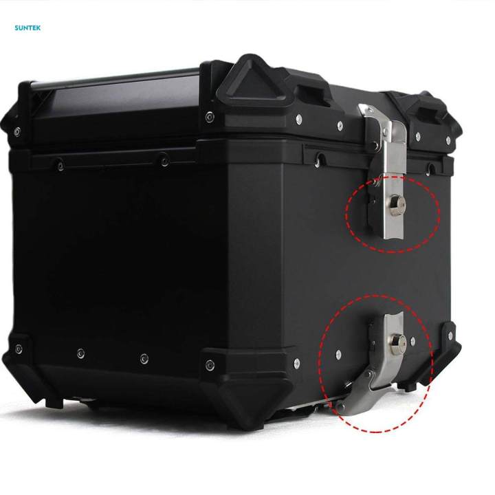 2x Tour Pack Pak Locks Hardware for Motorbike Rear Trunk Convenient Installation Universal Replaces
