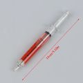 01 PC S Injection Shape Ballpen Doc Nu Gift Liquid GEL Pen Ballpoint. 