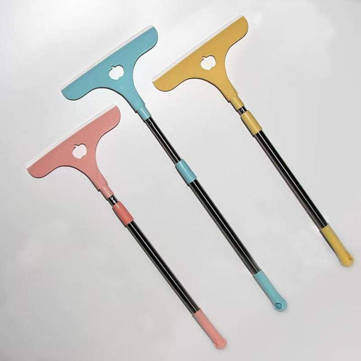 Multifunction Magic Broom, Indoor Silicone Broom Sweeper, Glass Wiper, Floor Squeegee Adjustable Silicone Mop, for Wash Floor Clean Tools Windows Scraper Pet Hair Sweeping Brush (Grey)  BY GOLDEN TRADERS