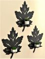H&H Leaf Wooden Wall Shelf 3D Laser Cut DIY Design Decoration Piece for Home Decor Living Room Wooden Floating Shelf | Leaf Floating Candle Stand | Wall Shelf for Bedroom and Offices Wooden Wall Decor for Kids Room Girls Room and for Gift Items. 
