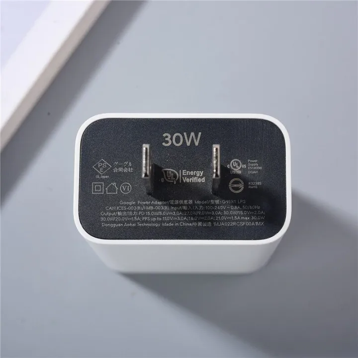 Google%2030W%20Rapidly%20fast%20Charger%20Fast%20Charging%20Pixel%203%203xl%204%204xl%205%205a%206%207%20pro%205%20A%20Adapter%20Compatible%20with%20Google%20Products%20and%20Other%20USB-C%20Devices%20-%20Image%206