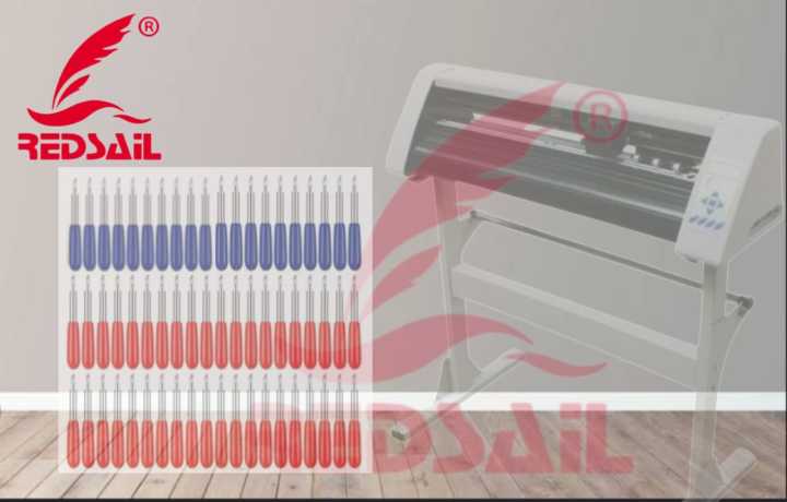 1pcs redseal cutting plotter replacement blades45/60 Degrees Replacement Blades For Roland Cricut Plotter Blade Knife Cutter Blades For Power Tools Cutting Plotter
