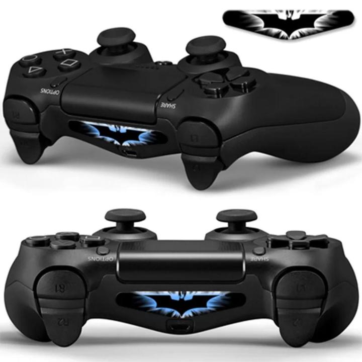 Batman Led Light Bar Decal Sticker For Playstation 4 For Ps4 Controller Dual Shock Joystick Decor