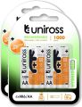 Uniross AA Rechargeable Batteries1000 Hybrio ( Pack of 4 ). 