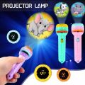 Hot Selling Projector Flashlight for Kids Early Childhood Educational Toy Birthday Gift Projector Torch for kids Multicolor. 