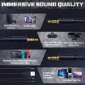 Onikuma K19 Rgb Wired Stereo Gaming Headset True Noise Cancellation, Usb + 3.5mm Audio Plug For Ps4/pc/xbox One Controller/laptop, Black. 