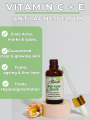 Atirah Anti-Acne Serum | Vitamin C + E | Oily Skin Control | Acne & Pimple Repair | Skin Strengthening & Hydration | Blemish-Free & Glowing Skin | 30ML. 