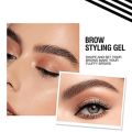Eyebrow Styling Soap with Spoolie Brush Brow Gel Styler for Flawless Brows Long-Lasting Wax Hold & Natural Look. 