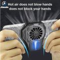 MEMO DL01 Phone Cooling Fan For Gaming PUBG | Phone Radiator | Cold Wind Handle Fan L01 | For PUBG Phone Cooler | Gadgets. 