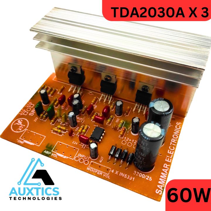 TDA2030A%202.1%20Subwoofer%20Amplifier%20Kit%20-%2020W%20Output,%20Built-in%20Low%20Pass%20Filter,%2012-0-12V%20Supply%20-%20Image%203
