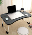 Laptop Desk for Bed,Portable Folding Lap Desk Bed Table Standing Work Table Bed Tray with Cup Holder. 