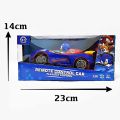 RC - Sonic the Hedgehog Rechargeable Remote Control Action Blue Car - 9 inches. 