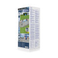 18 Ft Bestway Port Holes Swim Vista Steel Frame Oval Pool 56716, 18 Feet Length X 9 Foot Width X 48 Inch, Full Depth Large For Children & Adults, Easy To Setup & Drain Full Size Pool, Deep Family Swimming Pools, Water & Summer Fun, With Filter Pump Ladder. 