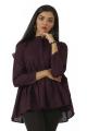 EGO Winter Collection 2019  Flying Eagle  Dark Purple Cotton Kurti For Women. 