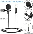 Youtube | Tiktok Video Recording Mic for Mobile | High Quality Lapel Lavalier Collar Mic with Clip | High Definition Perfect Voice Recording Microphone | Pocket Friendly Mick Mic. 