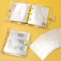 ETQT book envelope money simpanan buku saving simpan duit planner Mini Money Saving Binder 150 300 500 1000 PVC Envelope Challenge Fun Way Durable Savings Challenges Book Kids. 