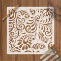 Foral 3d seamless Reusable Stencil For wall Painting Art DIY Home Decor, Album Crafts and Canvas. 