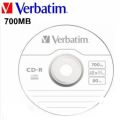 Verbatim CD-R 700MB Speed 52x, 80 min with Casing.. 