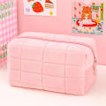 The same pillow pillow bag ins Japanese high appearance level large capacity storage plush pencil case. 