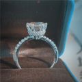 40 Style Lovers Lab Diamond Cz Promise Ring 925 Sterling Silver Engagement Wedding Band Rings for women men Party Jewelry Gift. 