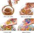 Colorful Water Beads – Expanding Aqua Jelly Balls, Crystal Gel Water Pearls & Multi-Color Growing Water Balls for Weddings, Centerpieces, Crafts & Home Decor. 
