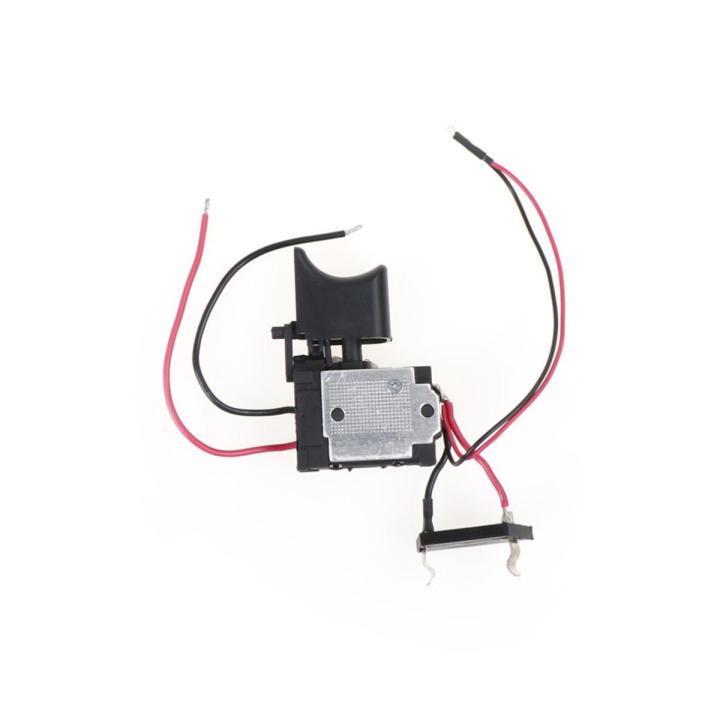 DC 7.2-24V Electric Drill Dustproof Speed Control Push Button Trigger Switch Encounter