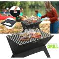 Notebook Portable Flat-Folding BBQ Charcoal Grill, 45x30cm BD-BBQ-10. 