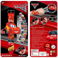 Disney Cars Lightning Mcqueen Wrist Watch 3D Projection Watch 24Pictures 3D Projection Children Toy Student Digital Watch Gift. 