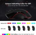 SIGNO Cronus USB Gaming Mouse Wired Ergonomic Design 16.8 Million RGB Lighting Real 1000-4000 DPI 6 Programmable Bottons PC And MAC For Windows 7/8/10/VISTA (GM-990). 