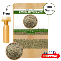 100 Grams Dry Rosemary Leaves With Free Applicator | Ideal for Strong Hair Growth | Rosemary Leaf - Natural Solution Of Healthy Lifestyle |. 