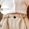 Safety Anti-glare Waistband Tightener Waist Adjustment Reduce Waist Size Brooch Metal Adjust Neckline Pin Women. 