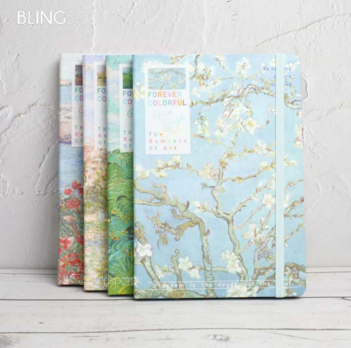 Forever Colorful VanGogh Series Notebook / Journal Daraz.pk