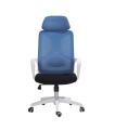 Executive Office Chair Mesh back & Headrest Office chair Director Office Chair Back Height Adjust Desk chair Office with Back lumber support. 