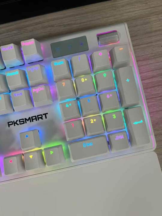 Pksmart k104 pro back light gaming mechanical keyboard full lay out ...