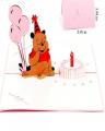 Handmade 3D pop-up Birthday Card. 