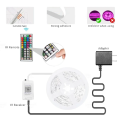 KSIPZE Led Strip Lights RGB Music Sync Color Changing,Bluetooth Led Lights with Smart App Control Remote,Led Lights for Bedroom Room Lighting Flexible Home Décor uk import a826. 