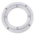 Heavy Duty Aluminium Alloy Rotating Bearing Plate Turntable Round Dining Table. 