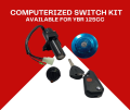 Yamaha YBR 3 in 1  Style Key Kit with Ignition Switch, Tank Lid and Side Tapa lock. 