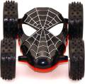mini Fancy Two Sided Spiderman Car (Red, Black, Blue). 