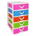 Plastic 5 Layer Storage Drawer & Jewelry Box. 