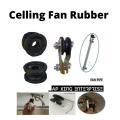 PACK OF 4 Ceiling rubber wheels, ceiling fan hanging plastic, rubber hanging fan Screws Fasteners Rubber. 