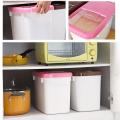 10 kgs Plastic Kitchen Rice Grain Cereal Food Dispenser Storage Box Cases Container Organizer - 10kgs. 