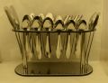 53Pcs. Cutlery Set 12 Person Serving 14-G With Stand Plain. 