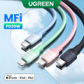 [Apple MFi Certified] UGREEN PD 20W Type C to Lightning Cable MFi Certified Fast Charging for iPhone XR 16 15 Mini Pro Max iPhone Pro Max SE X XS XR 8 Plus AirPods Pro for Macbook USB Cord. 