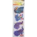 PEACOCK STICKERS PACK OF 4 STICKERS. 