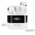 VEN DENS .Call Duration:3.7hours, 6.Music Playtime:4.5 hours, 7.Standby time:40 hours, Waterproof Earphone High End Led Light HiFi Heavy Bass Retro Wireless Earbuds. 
